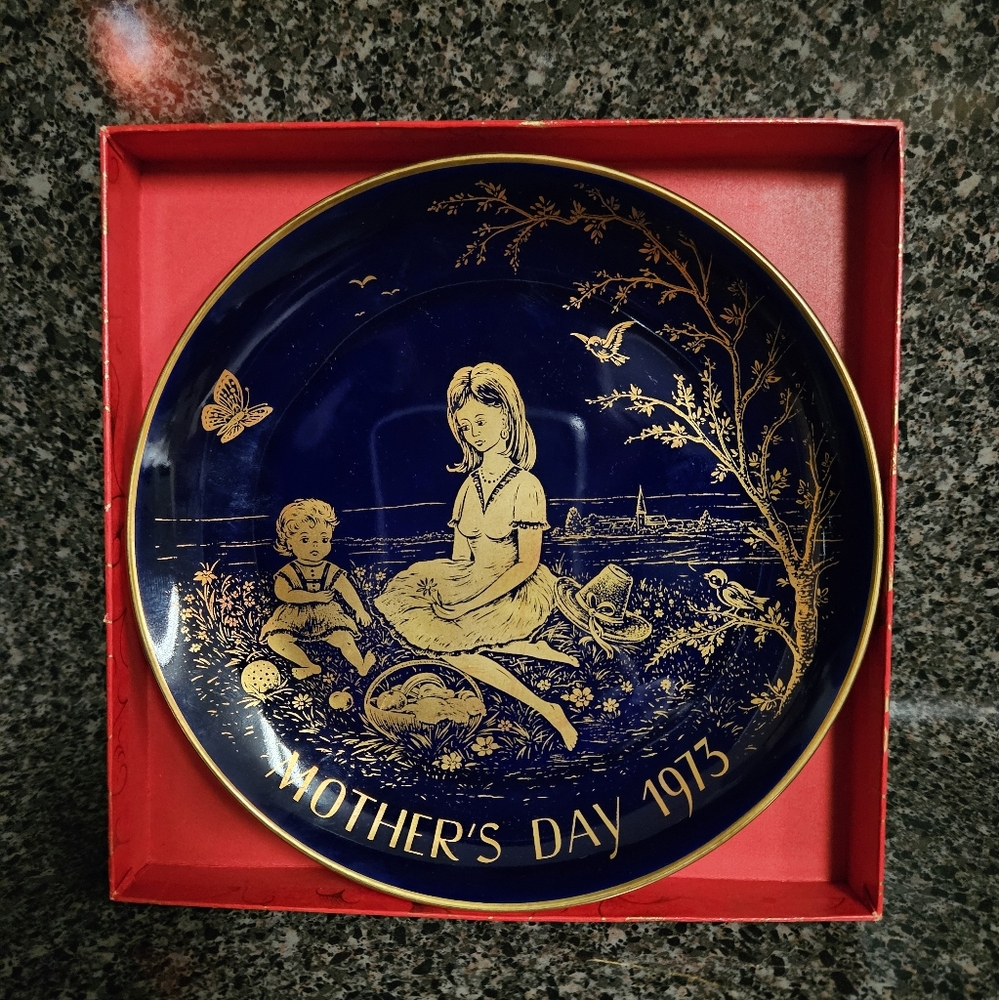 Mother's day collectors plate